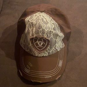 Ariat lace hat